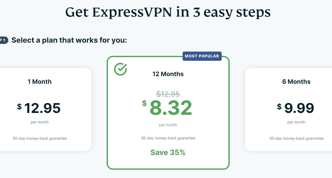 express vpn pricing plan