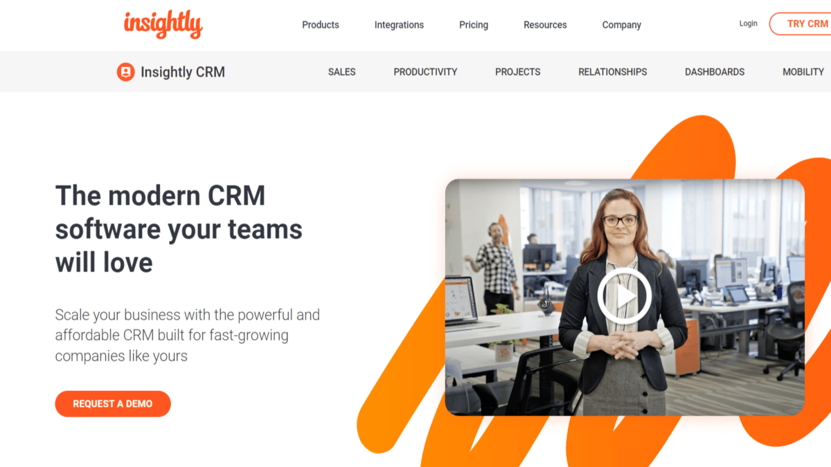 InsightlyCRM