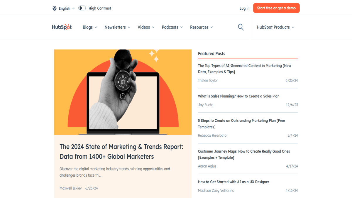 Hubspot Blogs