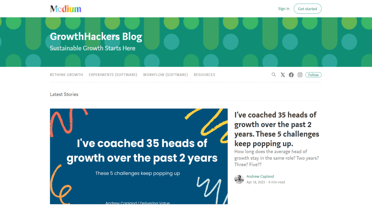 GrowthHackers Blogs