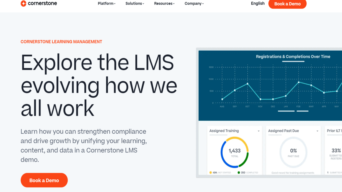 Cornerstone-On Demand LMS HomePage