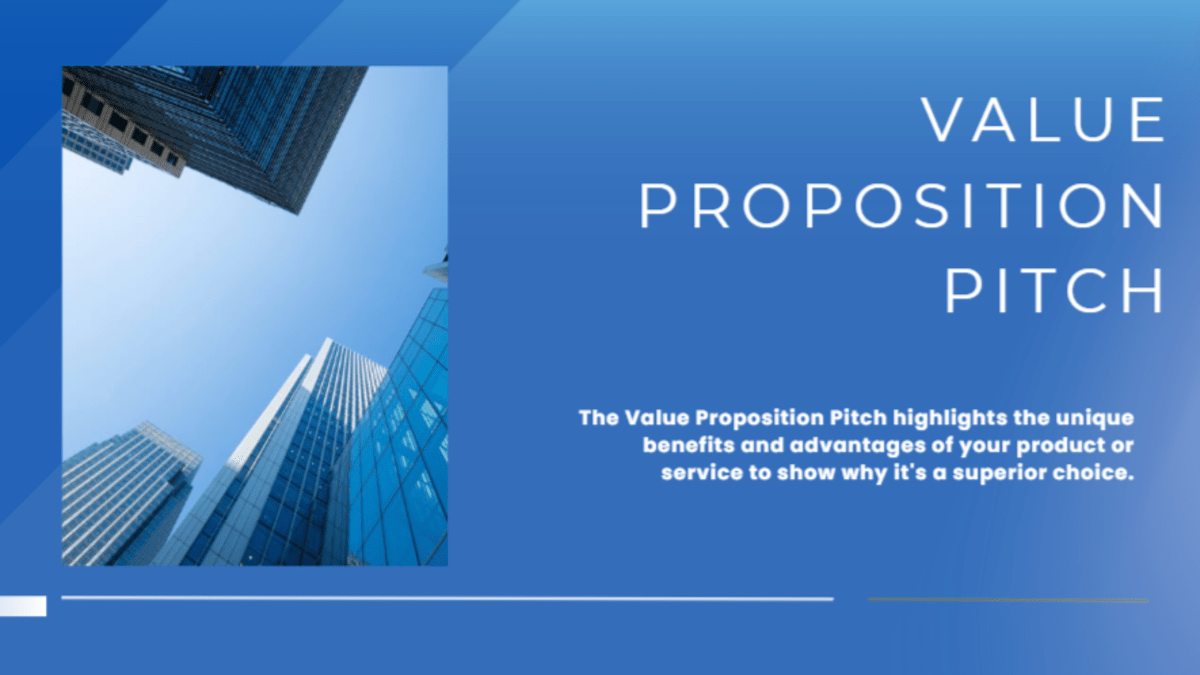 Value Proposition Pitch