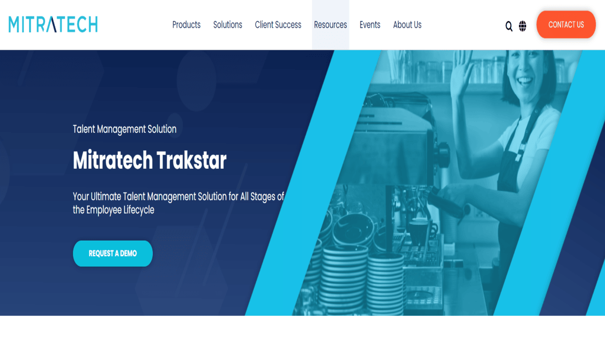 Mitratech Trackstar Homepage