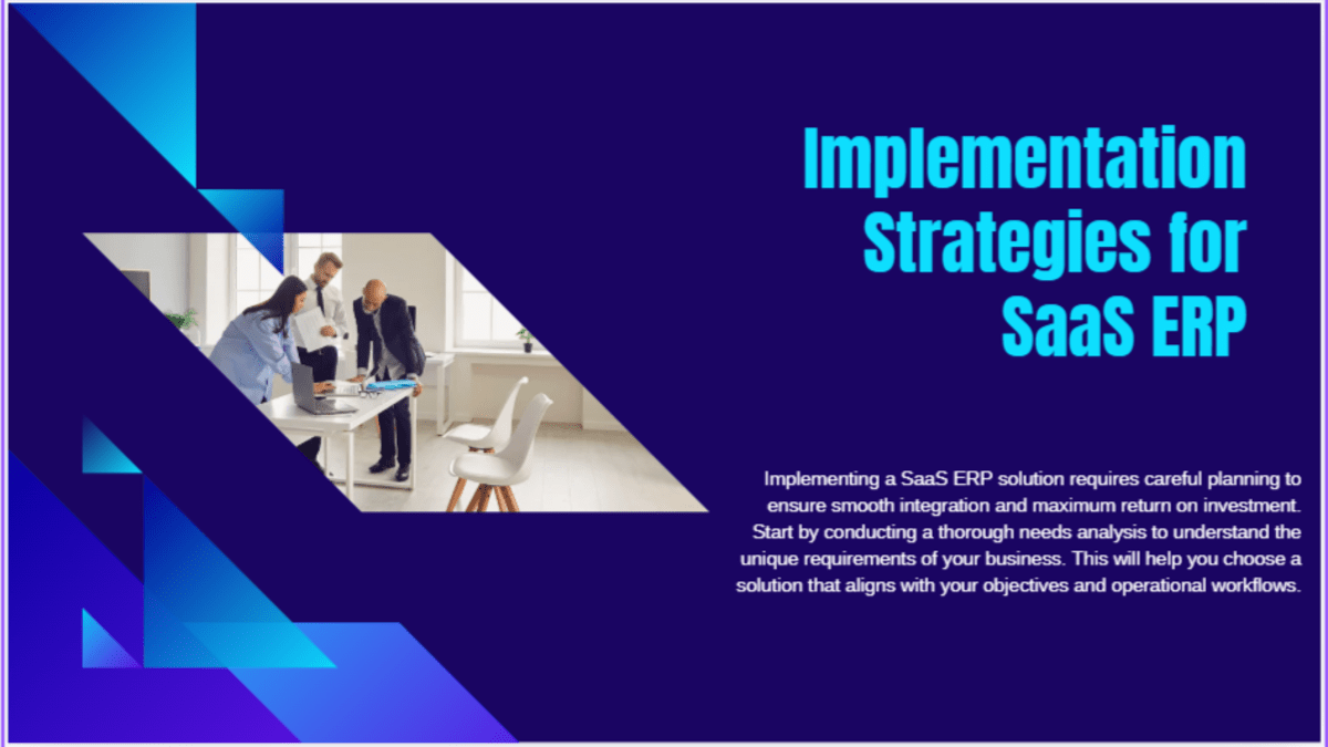 Implementation Strategies for SaaS ERP