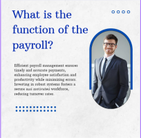 What is the function of the payroll?