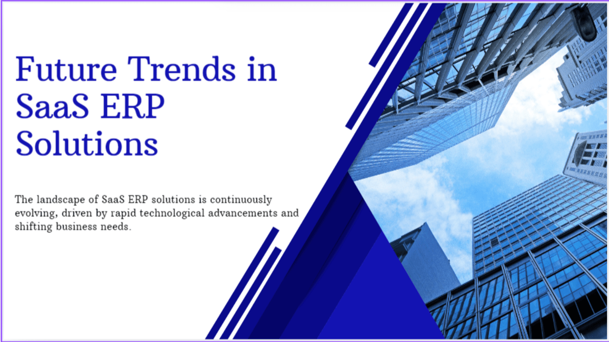 Trends in ERP