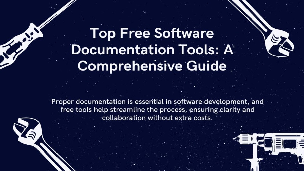 Free Software Documentation Tools