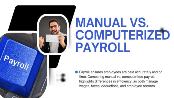 manual vs. computerized payroll